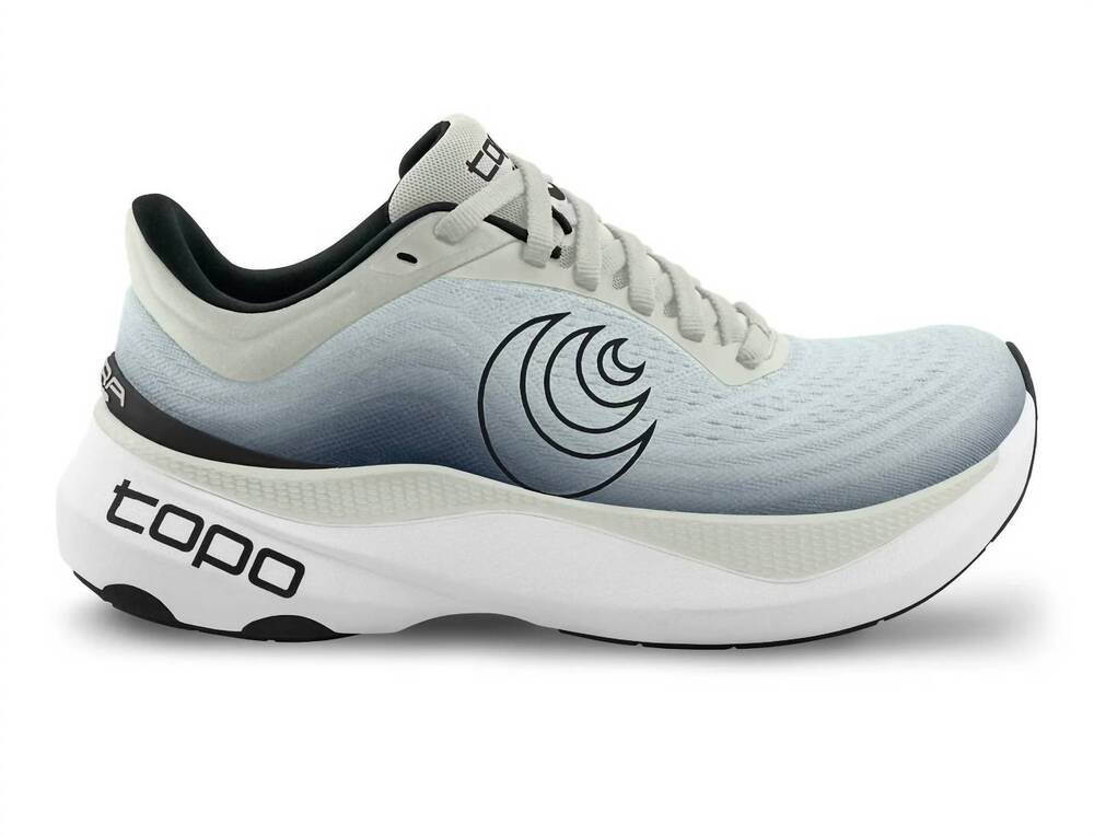 NEW TOPO ATHLETIC men's aura shoes in grey/charcoal